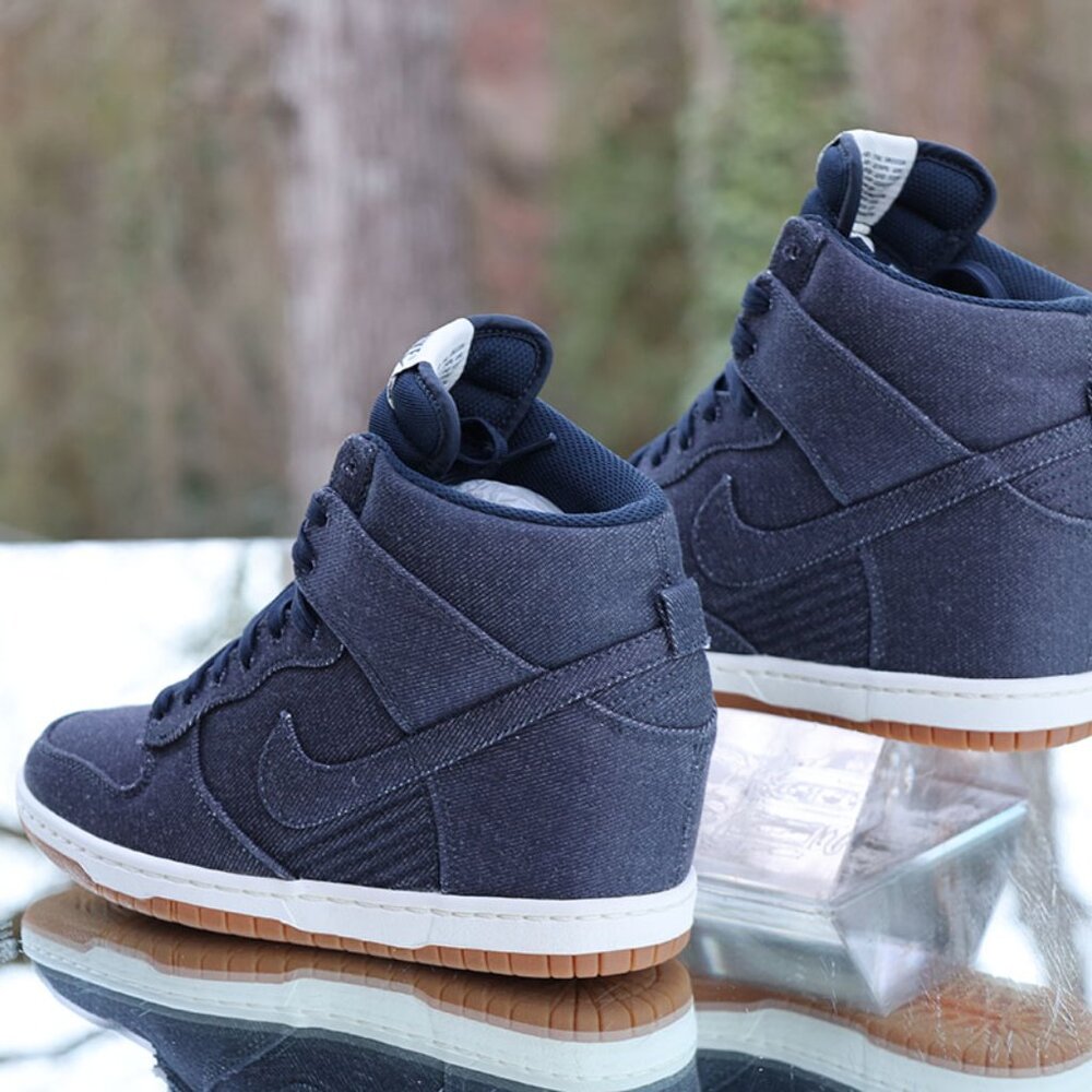 Nike Dunk Sky Hi Denim Blue 2014 - Picture 12 of 14